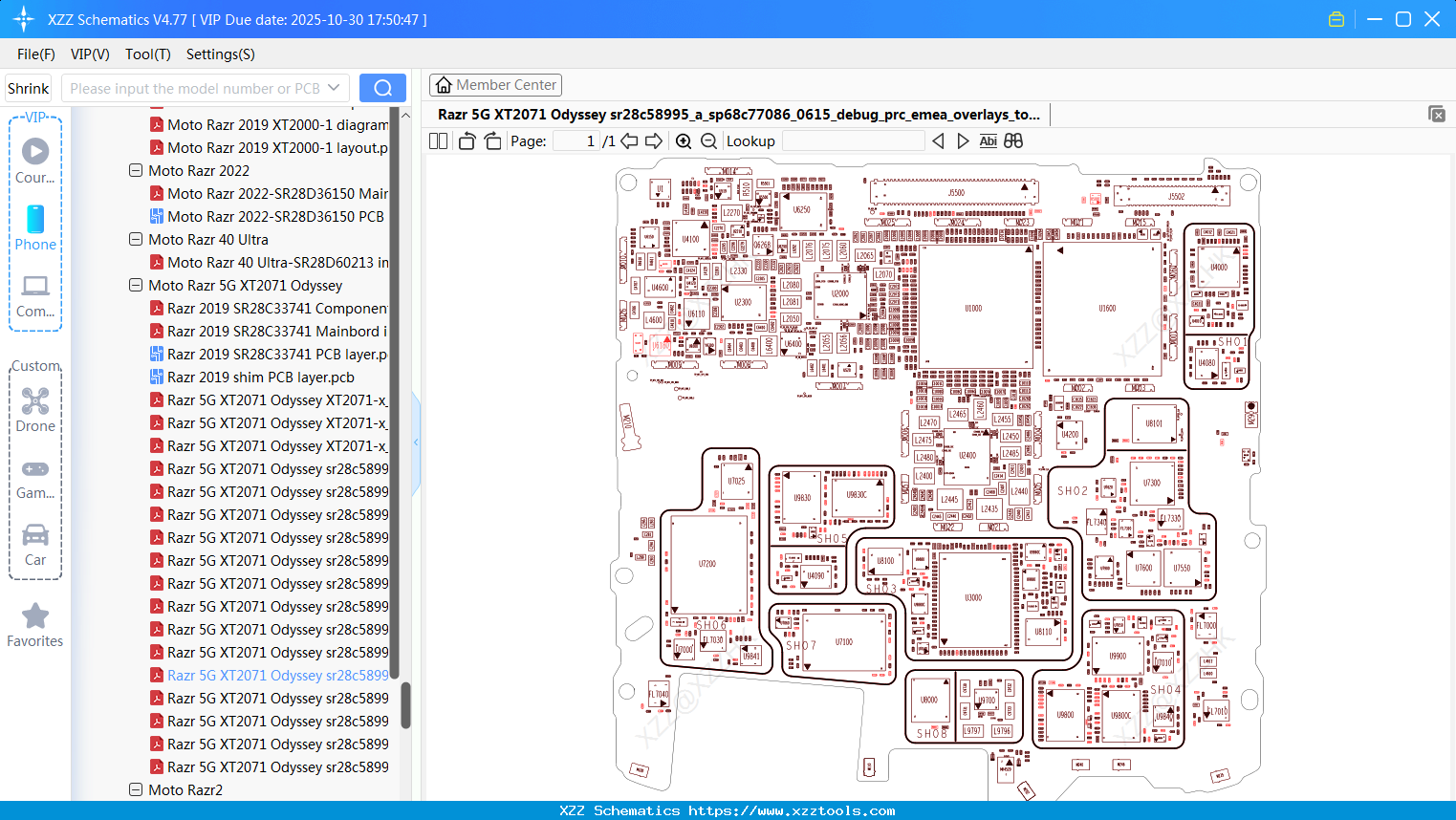 Motorola Razr 5G XT2071 Odyssey Sr28c58995_a_sp68c77086_0615_debug_prc_emea_overlays_top